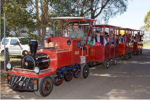 The Club Pine Rivers Train at the Pine Rivers Show